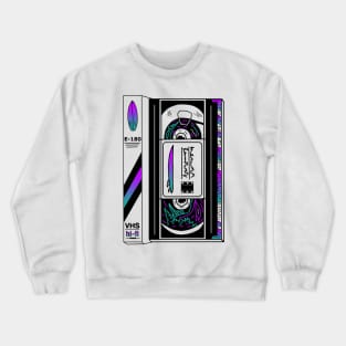 VHS multicolor cassette tape Crewneck Sweatshirt